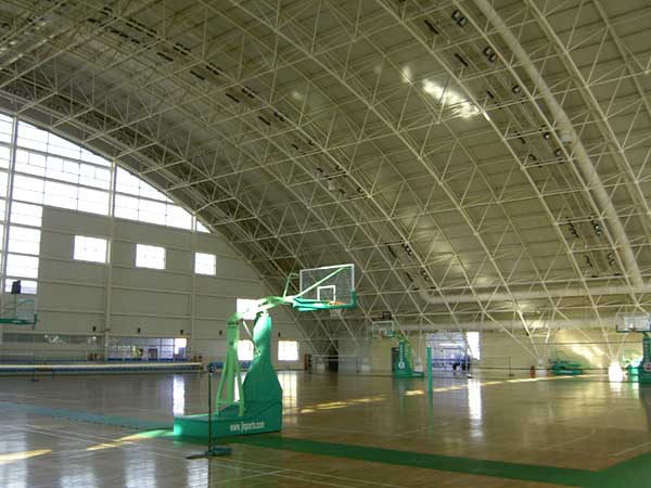 威海篮球馆网架