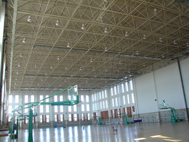 威海篮球馆网架